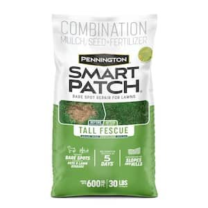 Smart Patch Tall Fescue 30 lb. 600 sq. ft. Grass Seed Bare Spot Repair with Mulch and Fertilizer