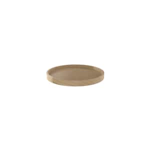 10 in. Wood Full Circle Lazy Susan with Swivel Bearing