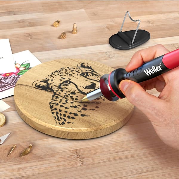 Adjustable Temperature Soldering Iron for Wood Leather Burning Kit