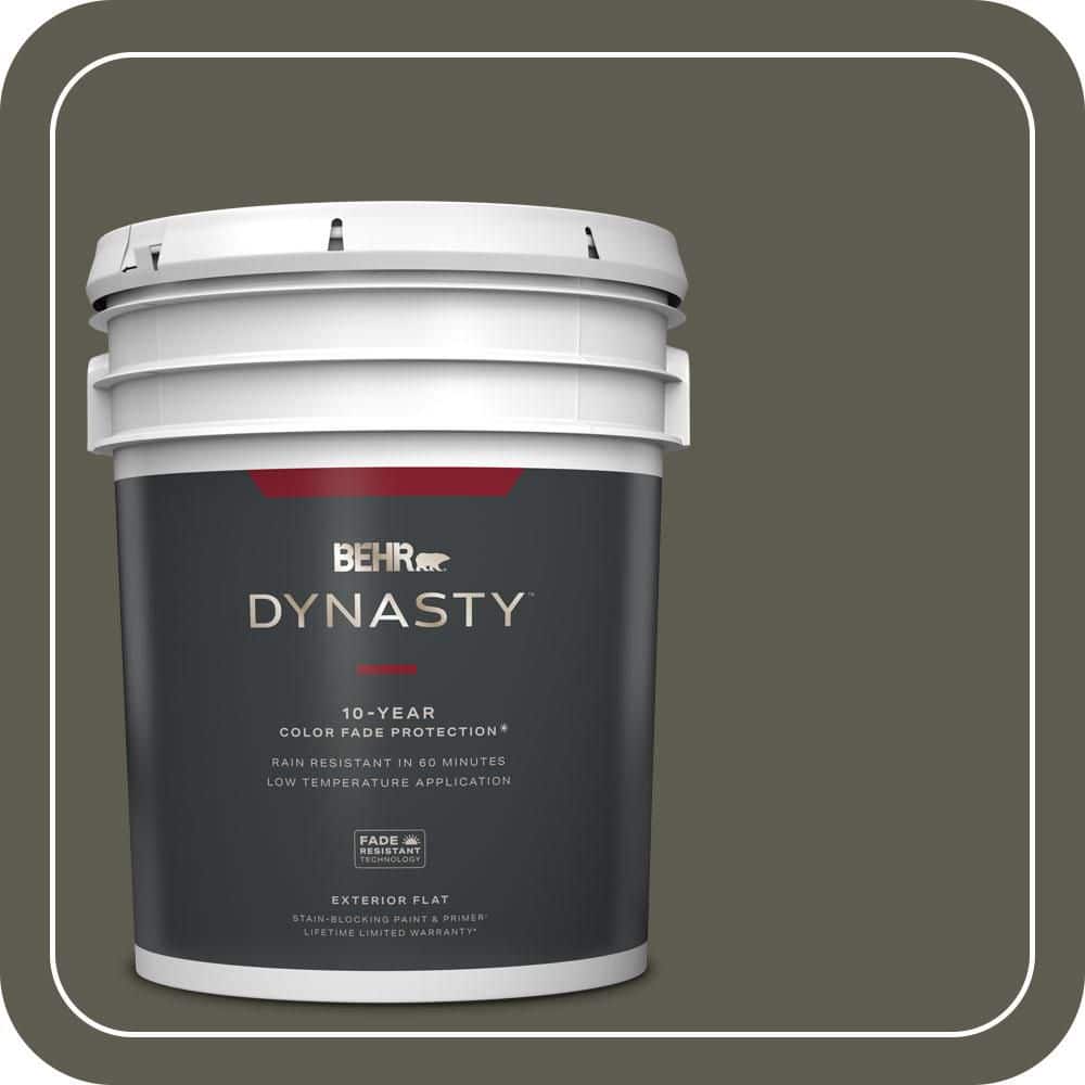 5 gal. #N370-7 Night Mission Flat Exterior Stain-Blocking Paint & Primer price history on PriceWatchPro