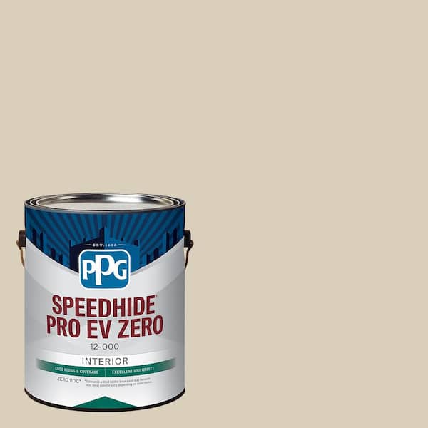 PPG Speedhide Pro EV Zero 1 gal. PPG1097-3 Toasted Almond Semi-Gloss Interior Paint