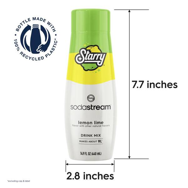 SodaStream, Starry, Zero Sugar, Lemon Lime Flavor, Drink Mix - View #6