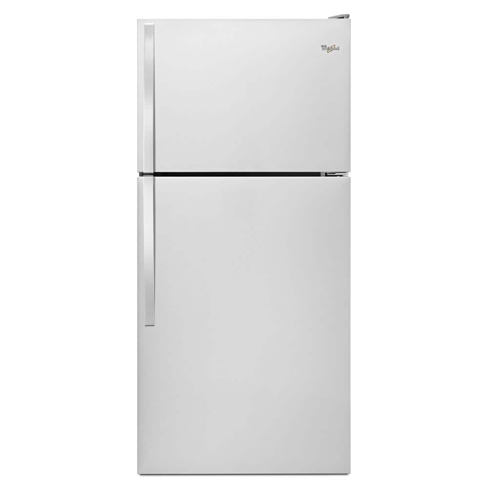 18.2 cu. ft. Top Freezer Refrigerator in Monochromatic Stainless Steel