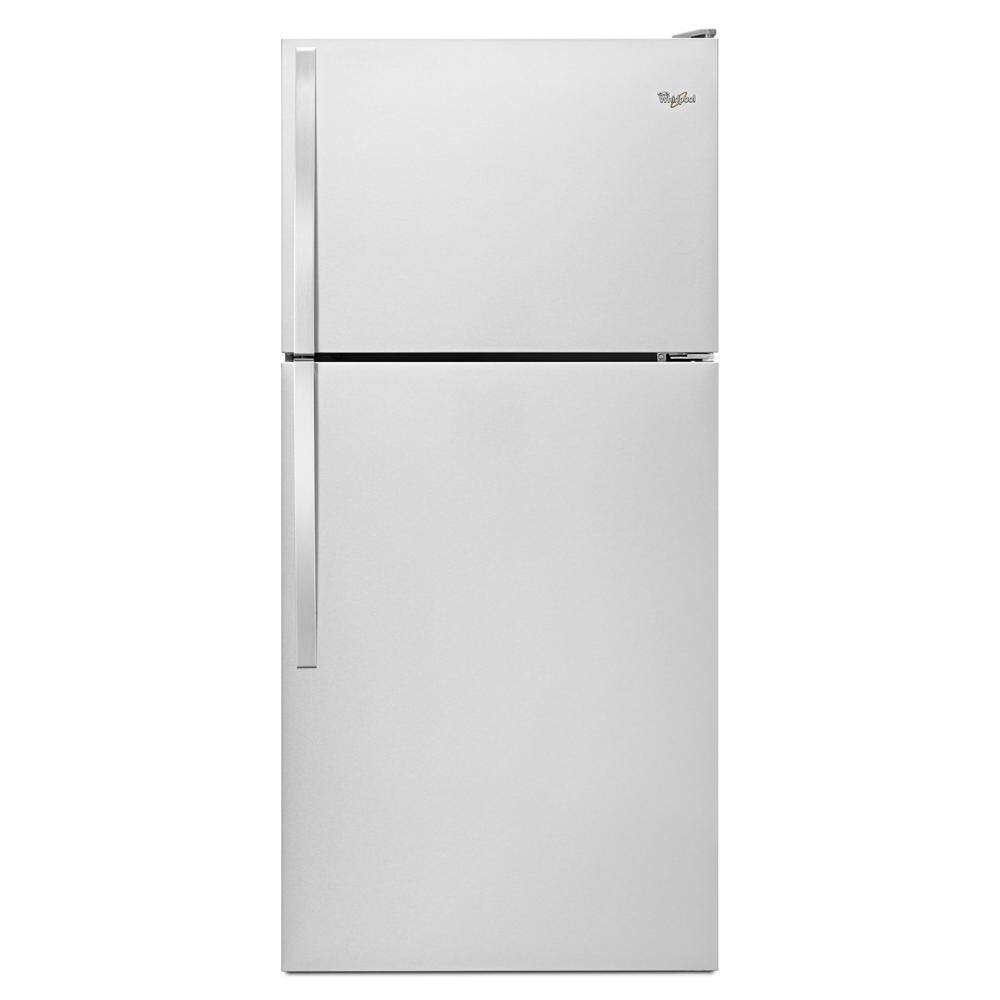 18.2 cu. ft. Top Freezer Refrigerator in Monochromatic Stainless Steel