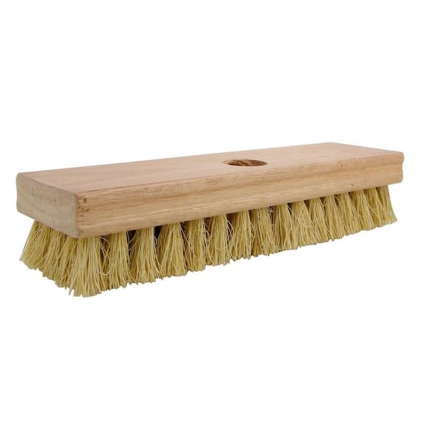 Unger Lock-On 4-Sided Deck Scrub Brush 975840 - The Home Depot
