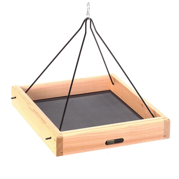 BIRDS choice Large Cedar Hanging Tray