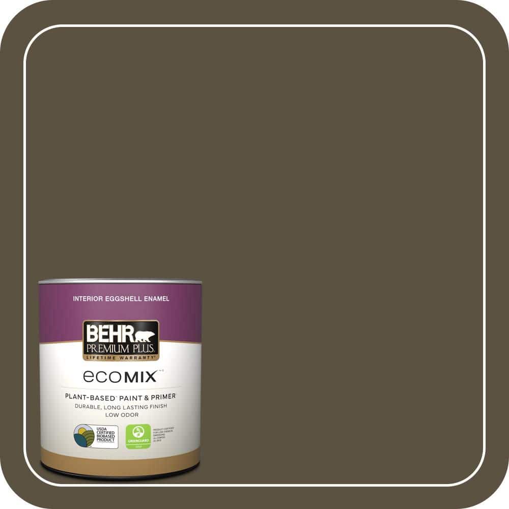 1 qt. #S-H-730 Eagle Rock Eggshell Enamel EcoMix Plant-Based Interior Paint & Primer price history on PriceWatchPro