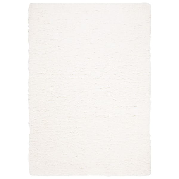 Flokati Ivory 5 ft. x 8 ft. Solid Area Rug