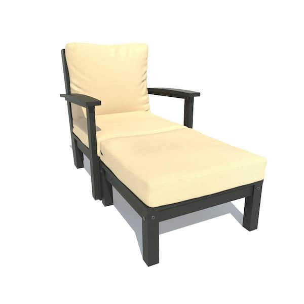 Highwood Bespoke Deep Seating Chaise Driftwood BKE