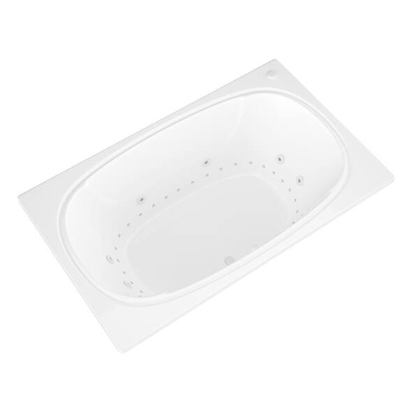 Universal Tubs Peridot 78 in L x 48 in W Rectangular Drop-in