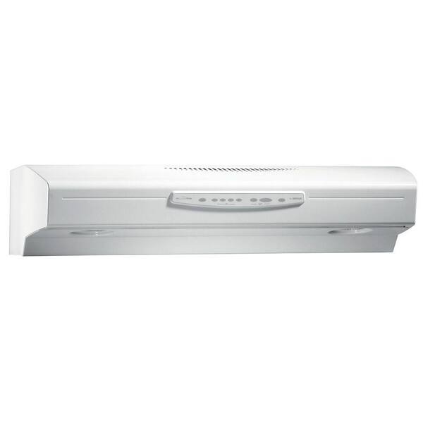 Broan-NuTone Allure 3 Series 30 in. Convertible Range Hood in Bisque-on-Bisque