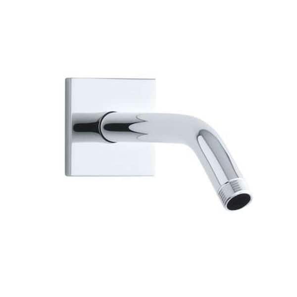 KOHLER Loure 7.5 in. Shower Arm and Flange in Polished Chrome