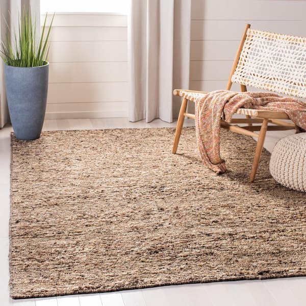 Natura 3 ft. x 5 ft. Beige/Taupe Uniform Marle Area Rug