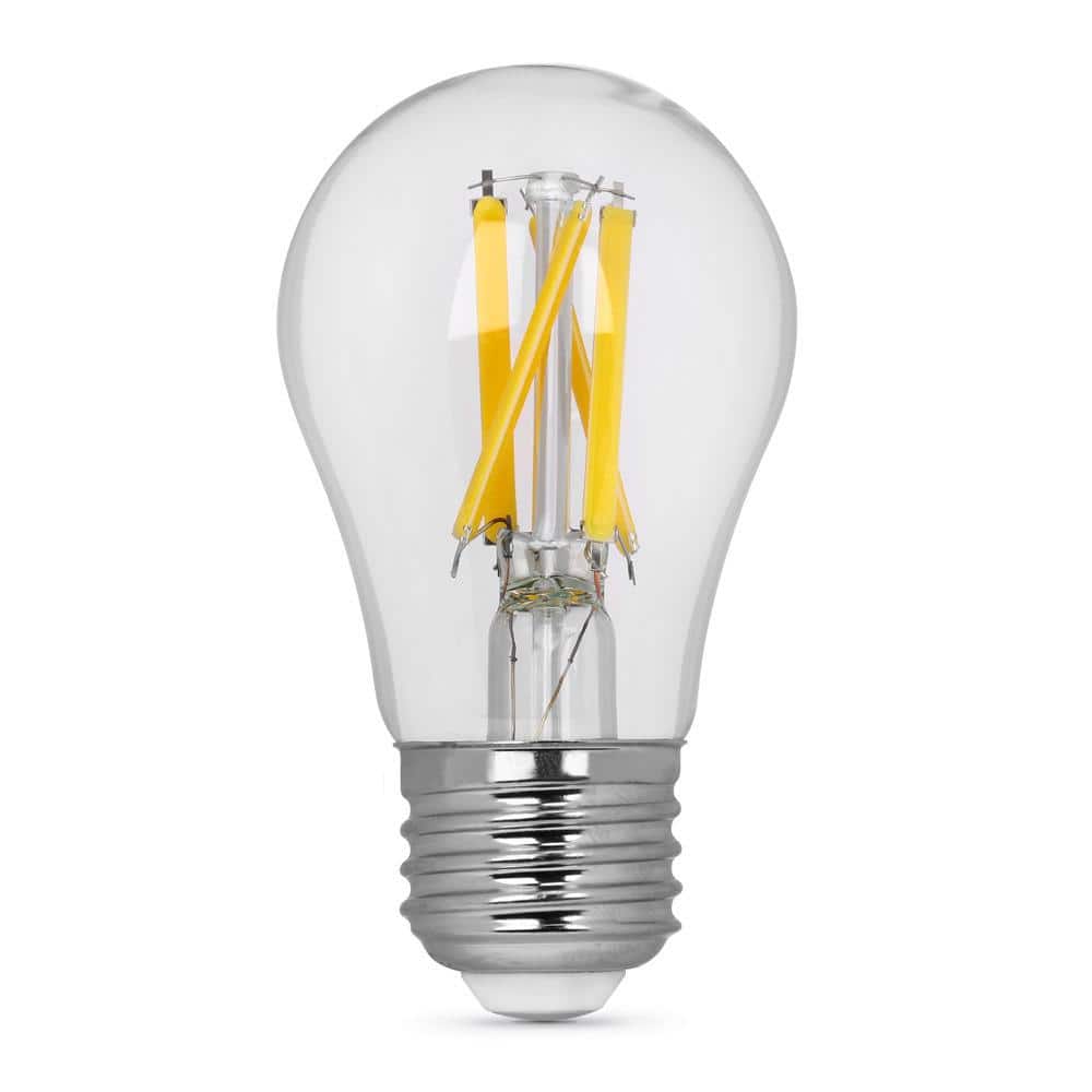 75-Watt Equivalent A15 Dimmable Filament CEC Clear Glass LED Ceiling Fan Light Bulb, Bright White 3000K (48-Pack) price history on PriceWatchPro