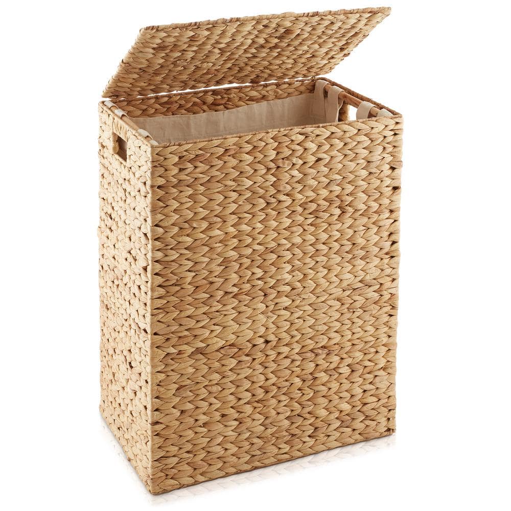 Casafield Brown Natural 18.5 in. x 24 in. Wicker Water