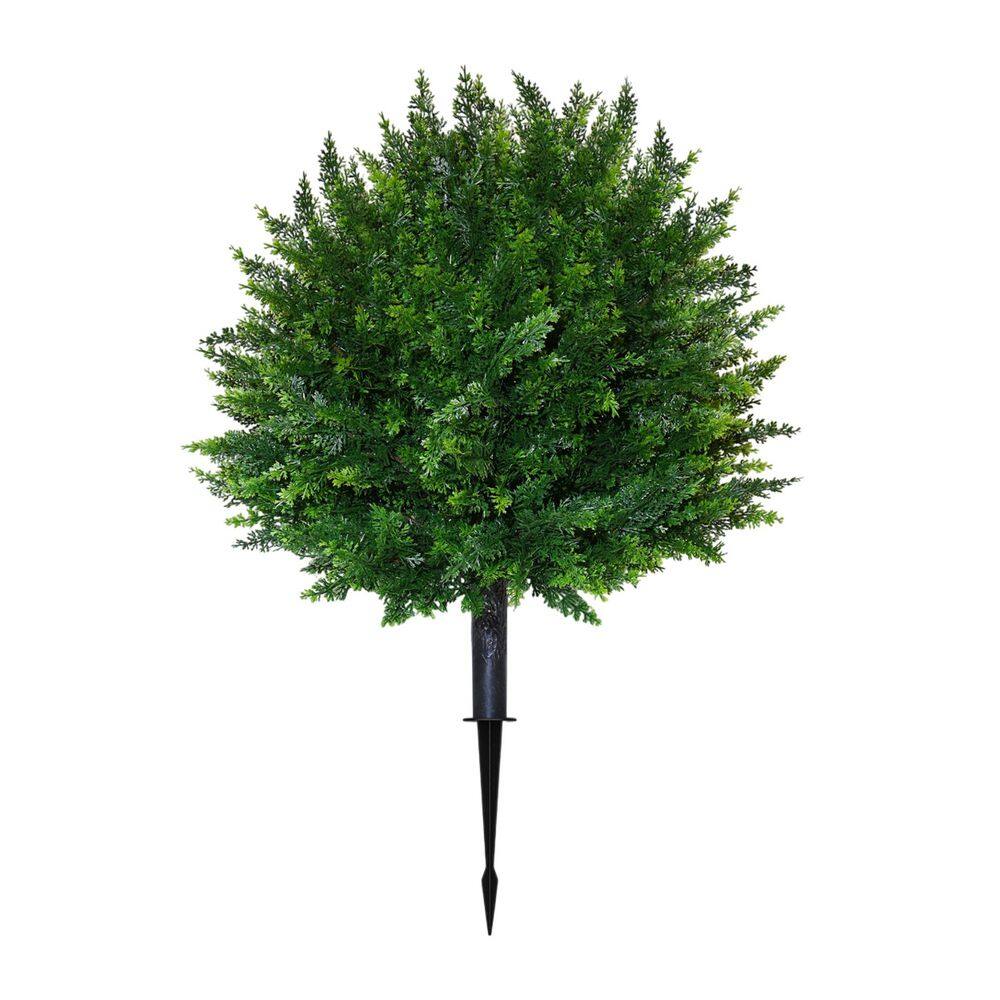 4 ft. Artificial Cedar Tree UV Resistant Faux Outdoor Plant