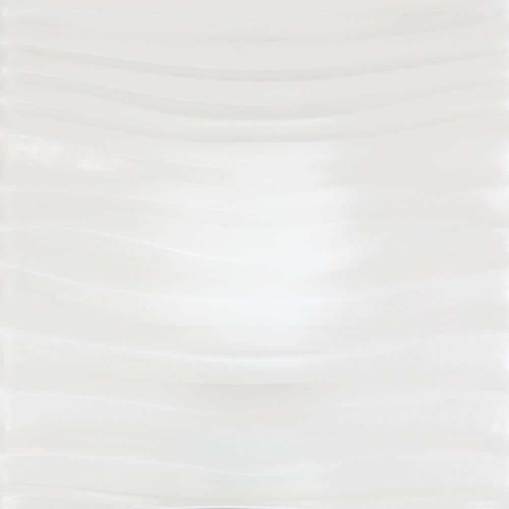 Brushed Nickel Two-Light Wall Fixture with Rippled Glass Shades