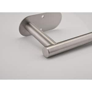 Wall-Mount Vertical or Horizontal Installation Toilet Paper Holder in Brushed Nickel for Bathroom, Kitchen