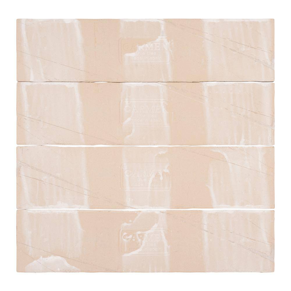 Splash Viridian Green 3" x 12" Glossy Ceramic Subway Tile