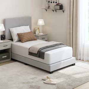 Tidur Twin Medium Firm Cooling Gel 12 In. Bed-in-a-Box Memory Foam Mattress