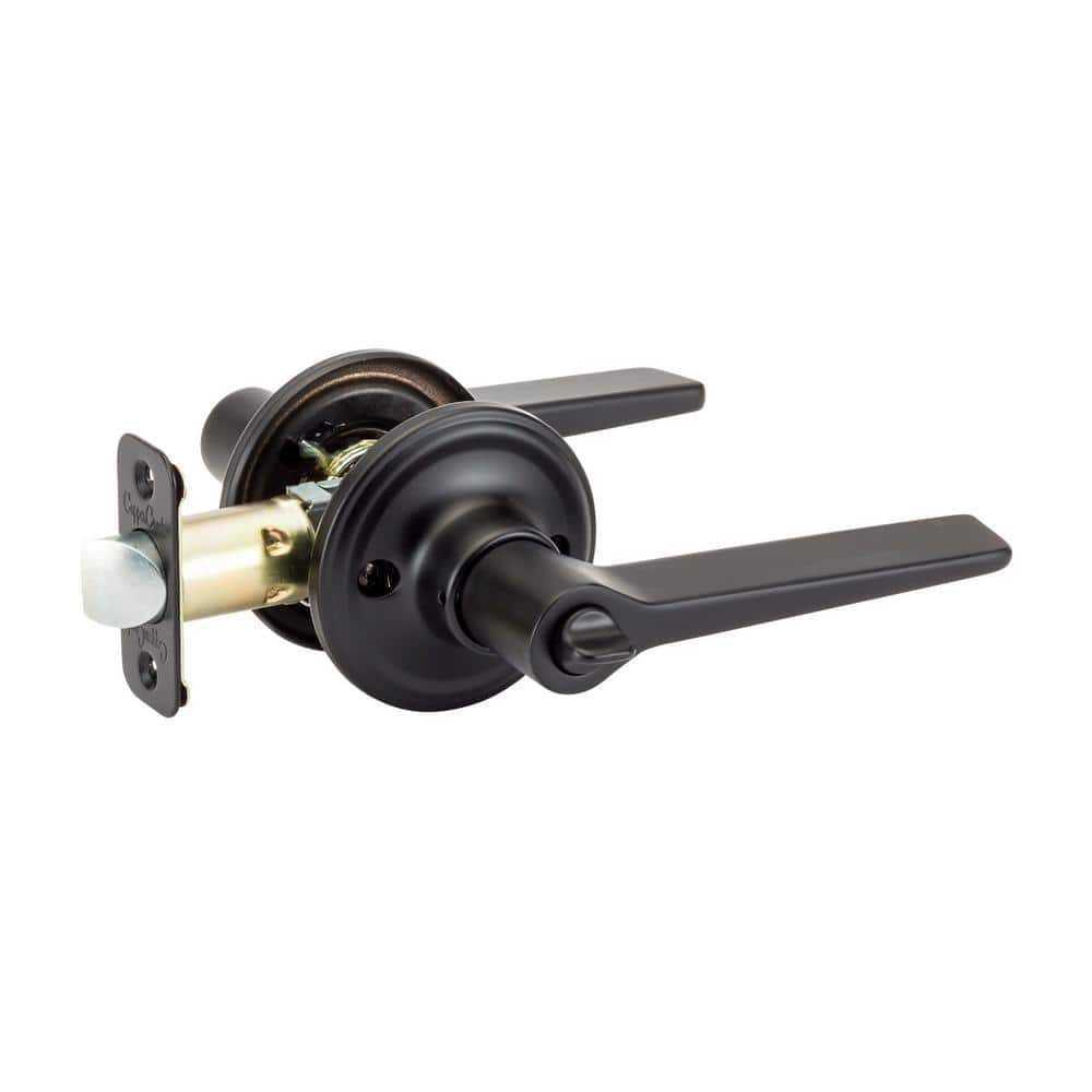 Contemporary Zane Black Bed/Bath Door Handle price history on PriceWatchPro