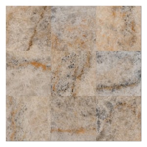 Senzia Cristalli 7.87 in. x 7.87 in. Matte Porcelain Marble look Floor and Wall Tile (10.76 sq. ft./Case)