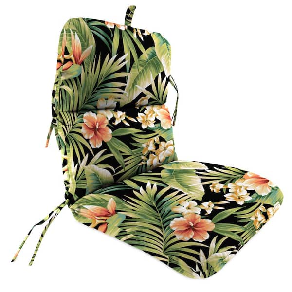 Jordan Manufacturing 45 in. L x 22 in. W x 5 in. T Outdoor Chair Cushion in Cypress Midnight
