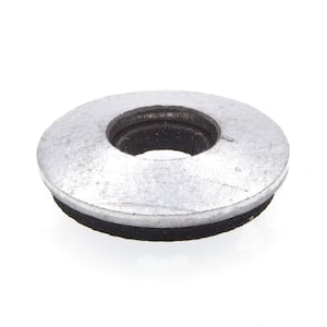 #8 x 1/2 in. O.D. Galvanized Steel Bonded Sealing Washers (25-Pack)