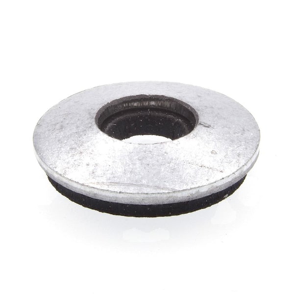Roofing 1/4 x 3/4 OD Stainless Steel Washer EPDM Neoprene Rubber Backed 100 
