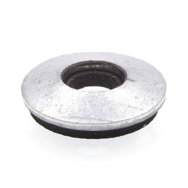 Prime-Line #8 x 1/2 in. O.D. Galvanized Steel Bonded Sealing Washers (25-Pack)