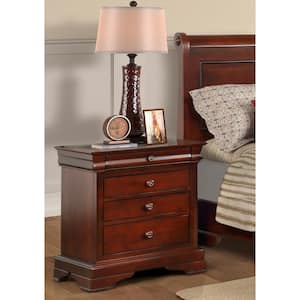 New Classic Furniture Versailles Bordeaux 4-drawer Nightstand