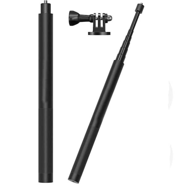 OBJLGEV 60 in. Invisible Selfie Stick Extension for Sports Camera Compatible with GoPro DJI OSMO Pocket 3 Insta360 1/4 Monopod