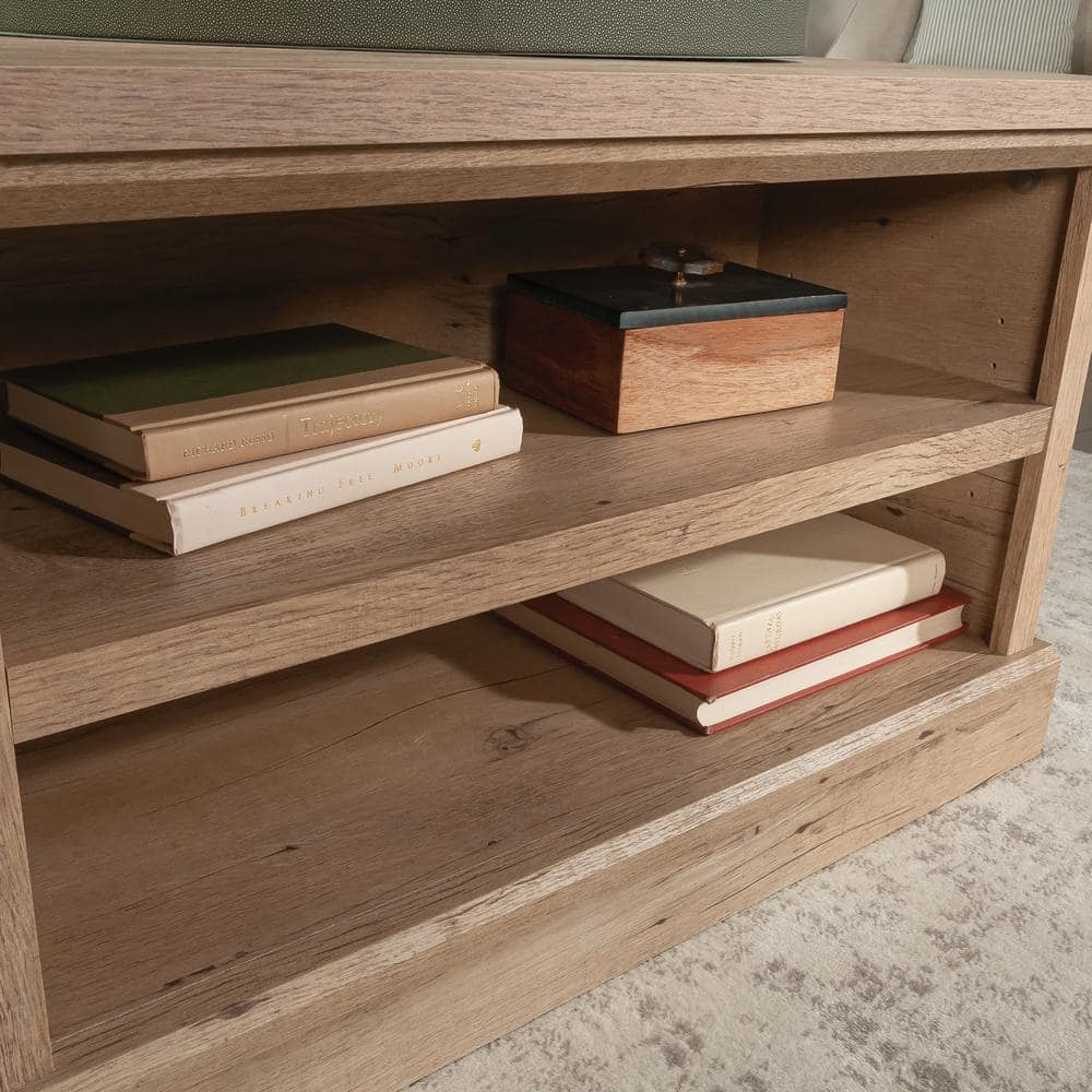 Prime Oak Square Storage Coffee Table with Drawers