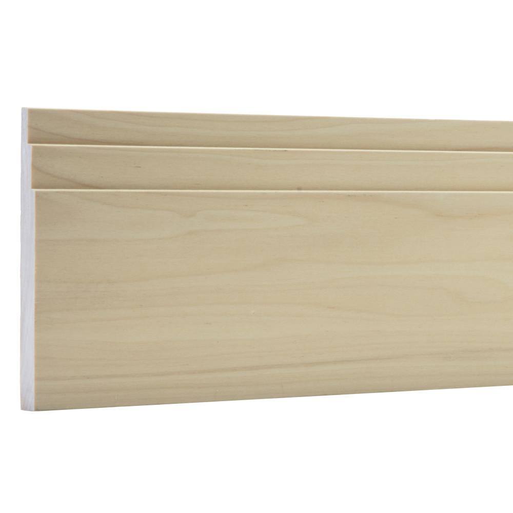 5625 in. D x 5.5 in. W x 92 in. L Unfinished Poplar Wood Duncan Sawtooth Baseboard Moulding price history on PriceWatchPro
