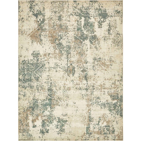 Unique Loom Tuareg Arid Beige 9' 0 x 12' 0 Area Rug