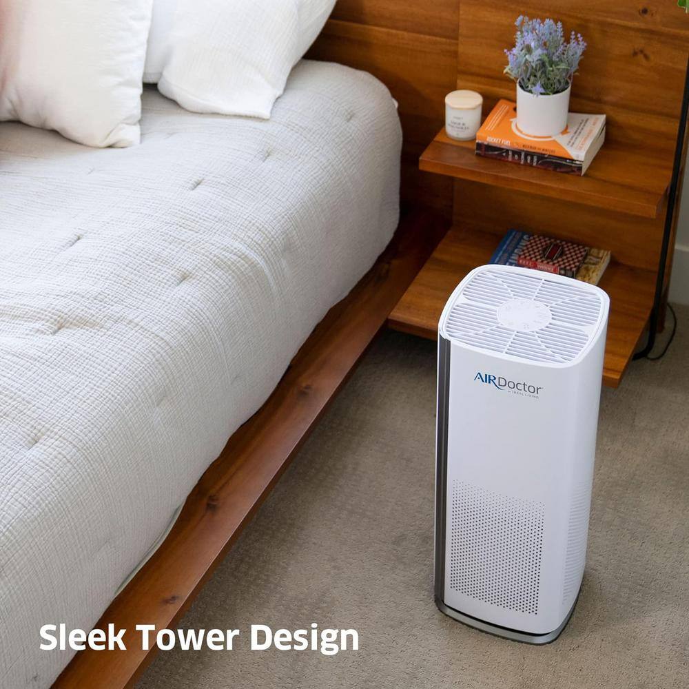 AirDoctor AD1000 White HEPA Tower Air Purifier