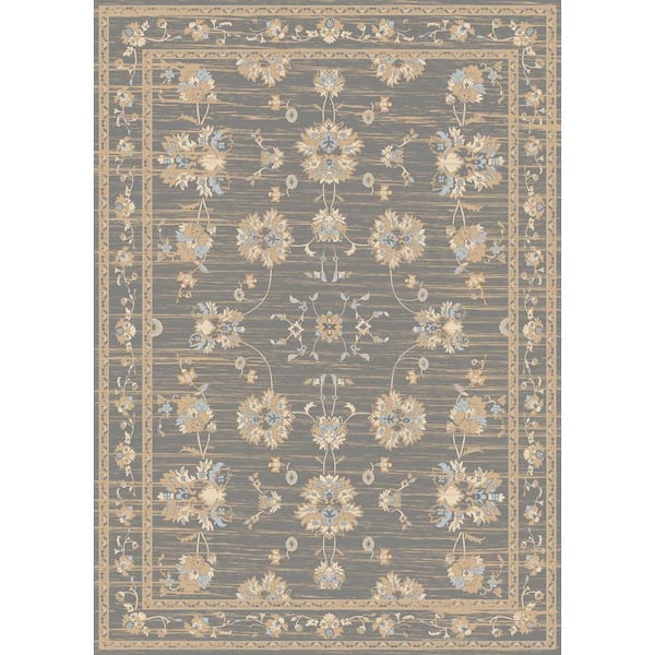 Rugs America Belfort Abisha Gray 8 ft. x 10 ft. Area Rug