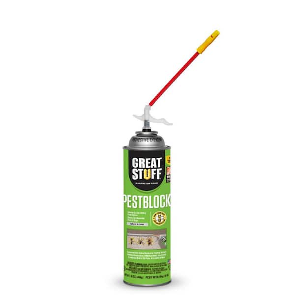 GREAT STUFF 16 oz. Pestblock Insulating Spray Foam Sealant with Quick Stop Straw
