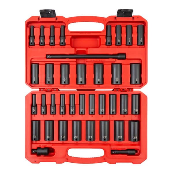 Craftsman 13pc 3/8" Drive SAE 6 pt Sockets Set Tools 1/4-1" Point INCH Point 