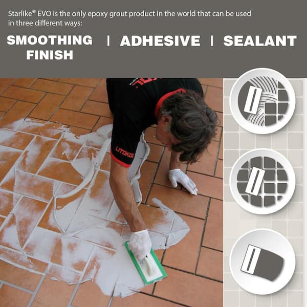 The Tile Doctor Glamour Collection 350 Blu Zaffiro Starlike EVO Epoxy Grout