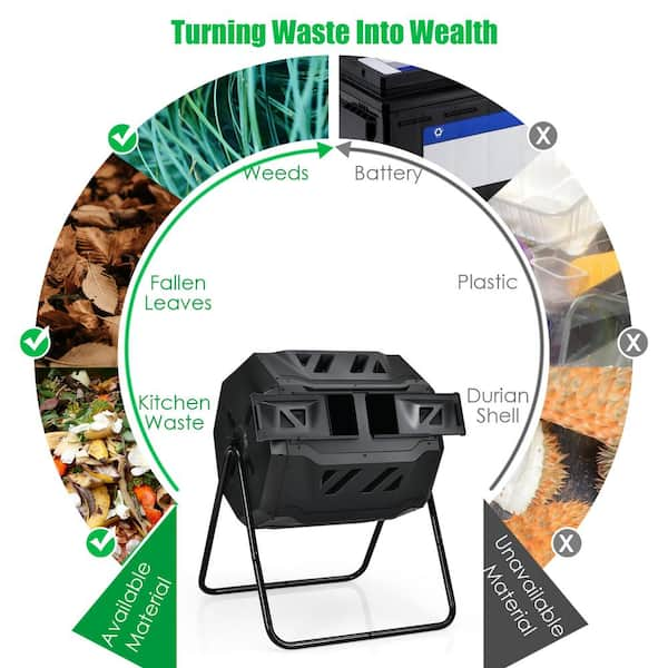 Bamboo Compost Bin + Filters — Germantown Laundromat