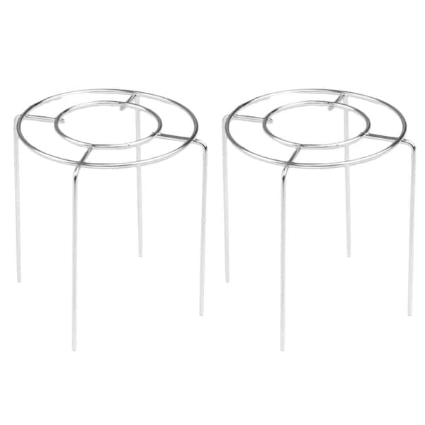 Stainless Steel Round Cake Cooling Rack Stand, 5 in Diameter, 5.51 in Height, Air Circulation Design