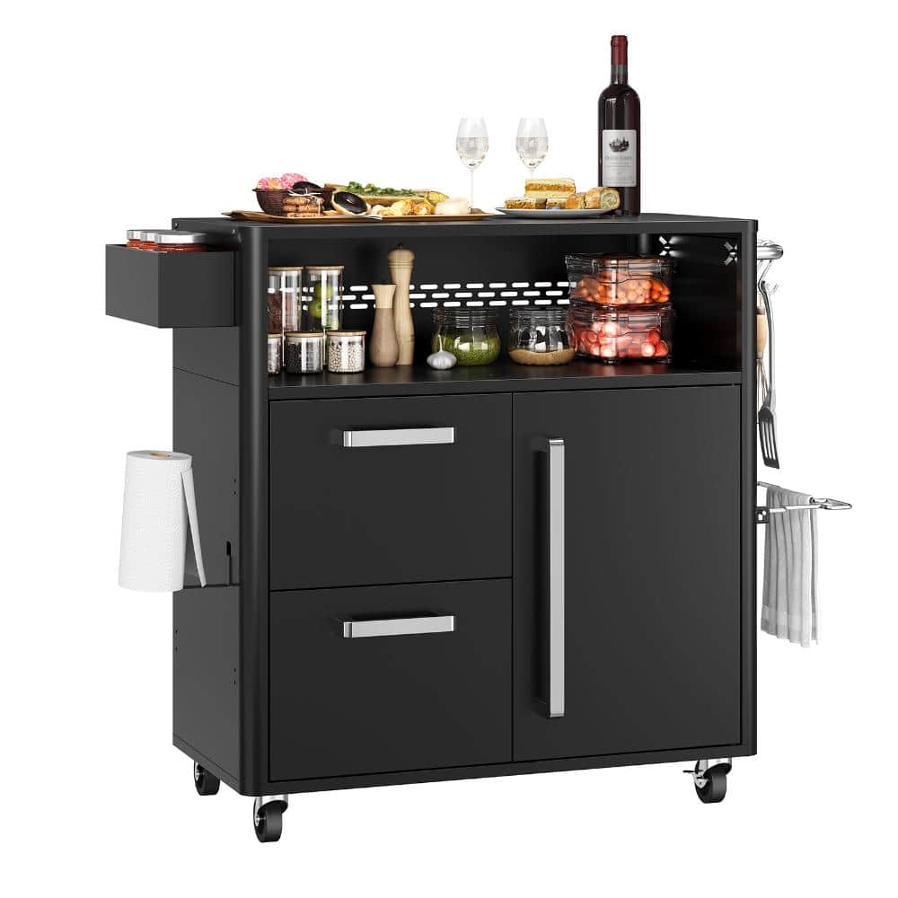 48.8 in. L x 18.1 in. W x 39.3 in. Metal 304 Stainless Steel Rolling Outdoor Grill Cart 1-Pack price history on PriceWatchPro