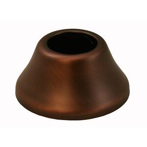 3 in. O.D. Bell Pattern Steel Escutcheon for 1-1/4 in. Tubular in Old World Bronze