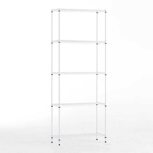 Tileon Kitchen Pantry, Wire Shelving Metal Storage Rack Adjustable