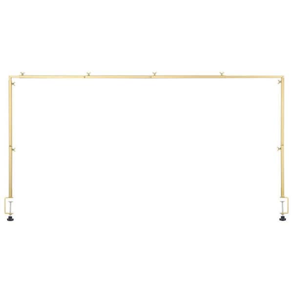 Over The Table Rod Stand with Clamp Party Arch Arbor Frame Decor 28"-98" L Adjustable