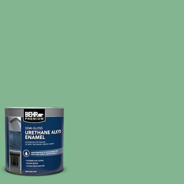 1 qt. #BIC-40 Veiled Chameleon Semi-Gloss Enamel Urethane Alkyd Interior/Exterior Paint
