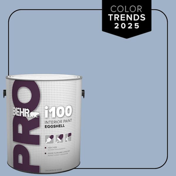 1 gal. #S530-3 Aerial View Eggshell Interior Paint