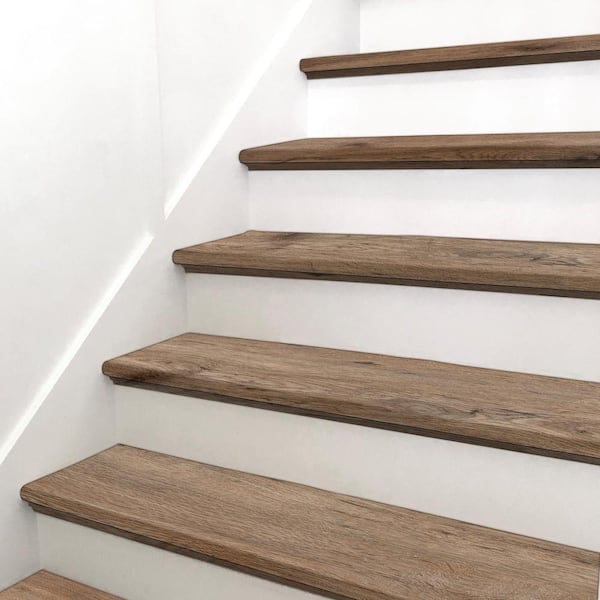MSI 2.75 In. X 94 In. X 0.75 In. Luxury Vinyl Flooring Flush Stair Nose Molding Trims, Waterproof Flush Stair Nose Molding Floor Trim, Use With XL