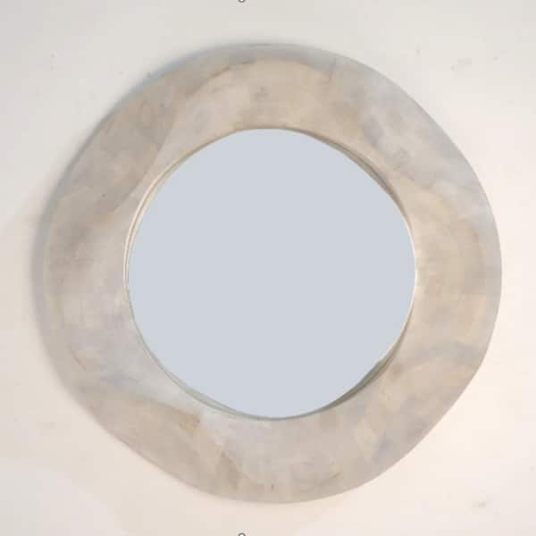 35 in. x 35 in. Flor Round Mirror